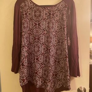 Dressbarn top, size 2X